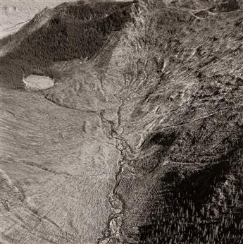 EMMET GOWIN (1941- ) A trio of photographs from Mount Saint Helens series.